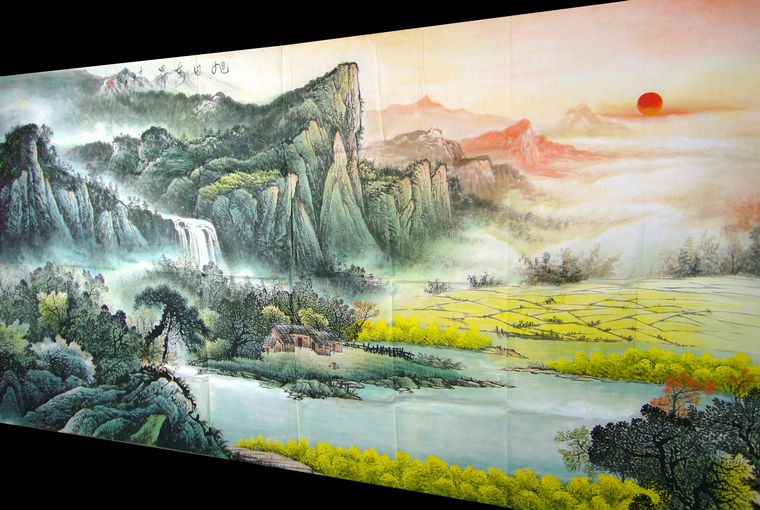 櫻山居士　山水画 櫻山居士 山水画